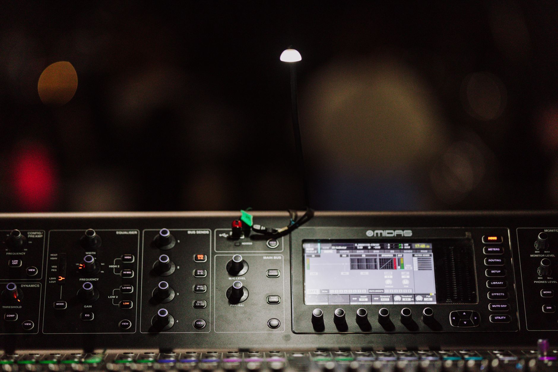 Commercial AV mixing board